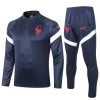 Frankrijk 2020-21 Trainings Sweatshirt Pak M001